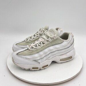 Nike Air Max 95 Recraft Youth Size 5.5Y Women 7 CJ3906-100 Triple White Shoes
